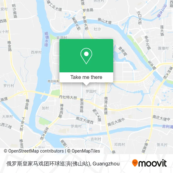 俄罗斯皇家马戏团环球巡演(佛山站) map