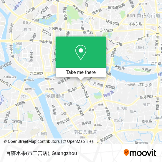 百森水果(市二宫店) map