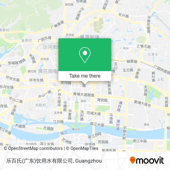 乐百氏(广东)饮用水有限公司 map