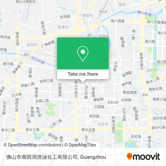 佛山市南田润滑油化工有限公司 map