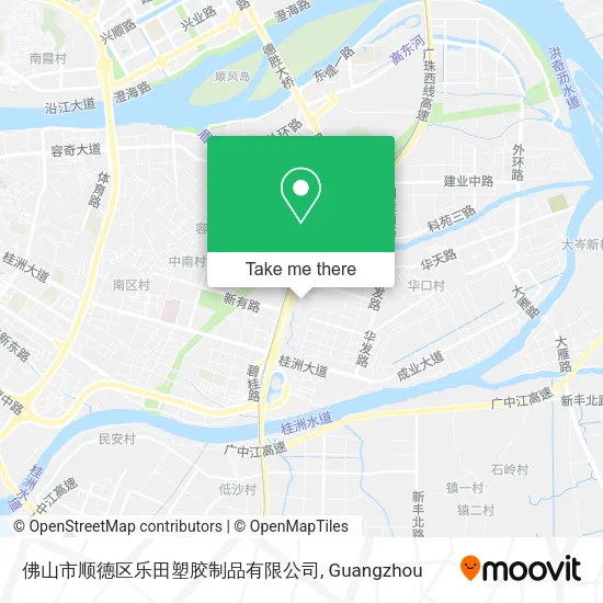 佛山市顺德区乐田塑胶制品有限公司 map