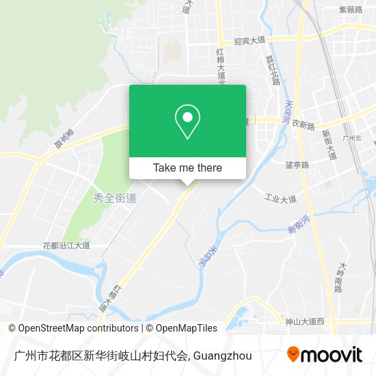 广州市花都区新华街岐山村妇代会 map