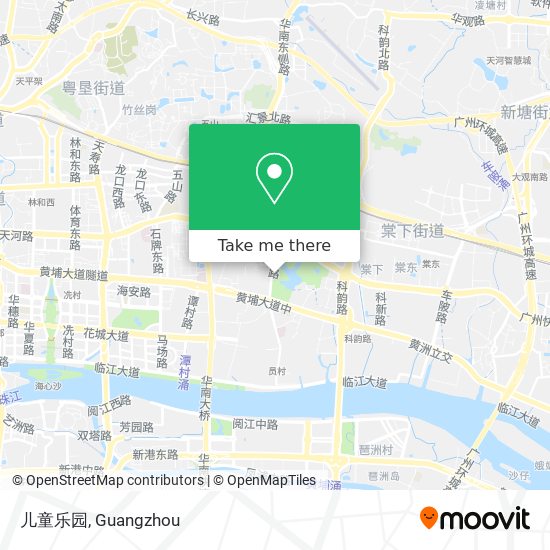 儿童乐园 map