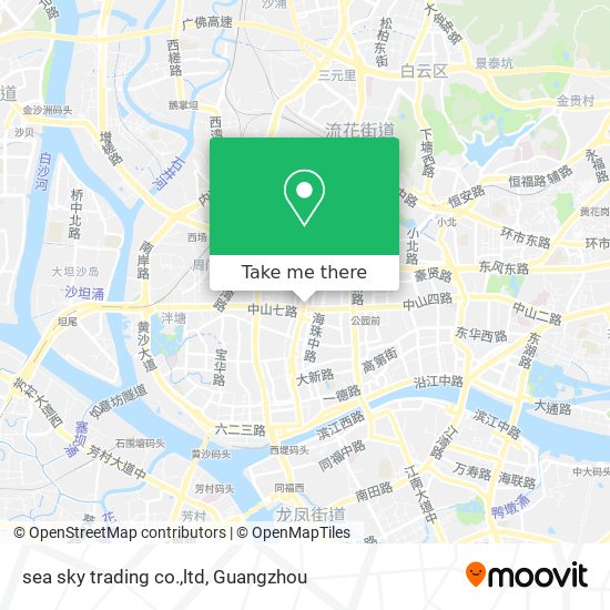 sea sky trading co.,ltd map