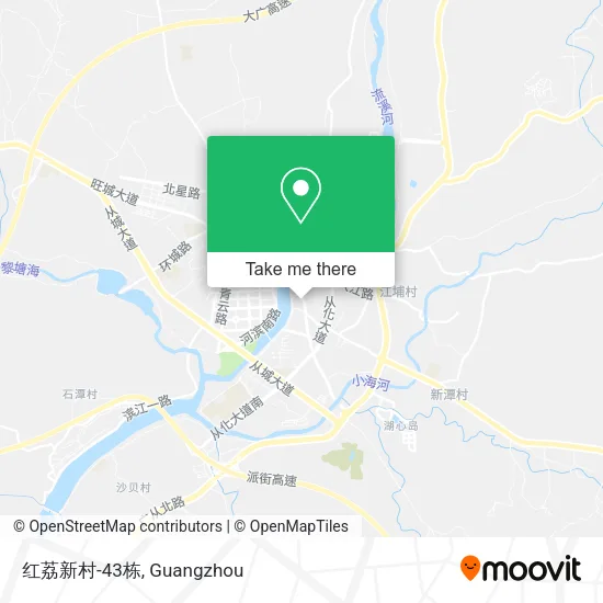 红荔新村-43栋 map