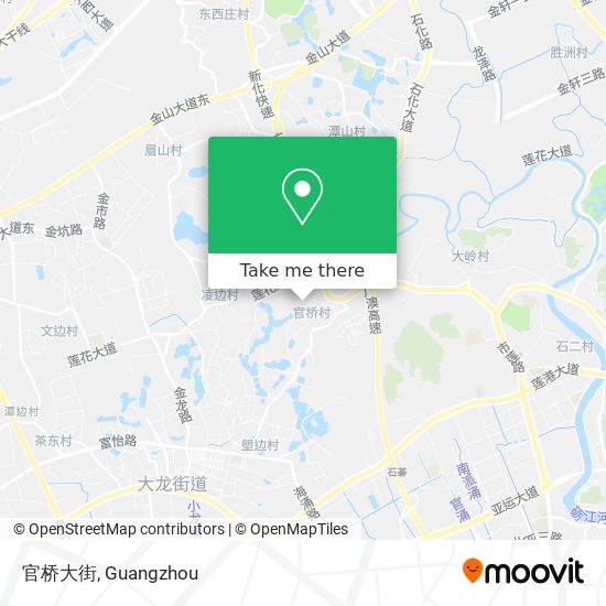 官桥大街 map