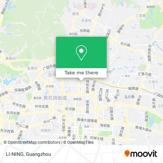 LI-NING map
