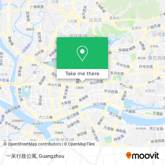 一呆行政公寓 map
