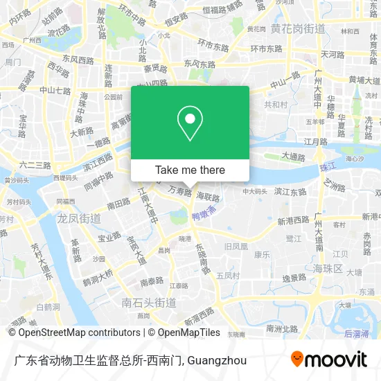 广东省动物卫生监督总所-西南门 map