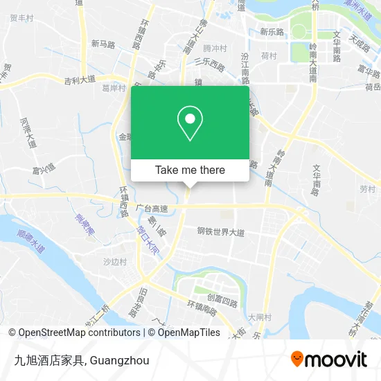 九旭酒店家具 map