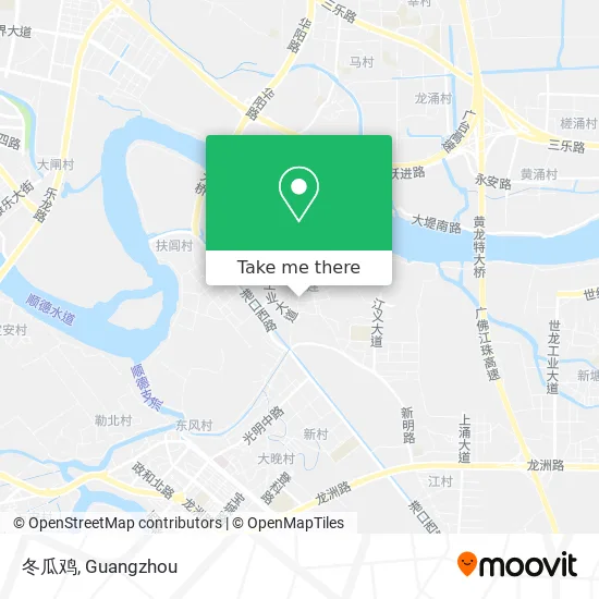 冬瓜鸡 map