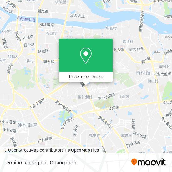 conino lanbcghini map