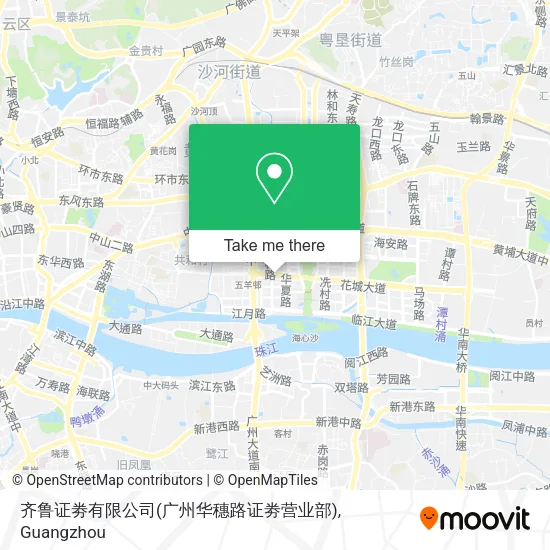 齐鲁证劵有限公司(广州华穗路证劵营业部) map
