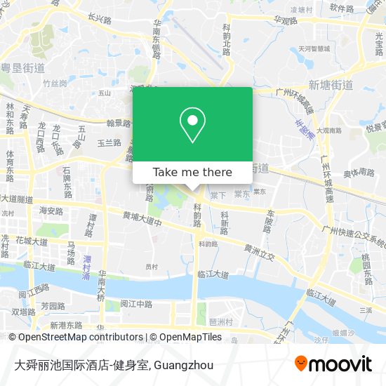 大舜丽池国际酒店-健身室 map