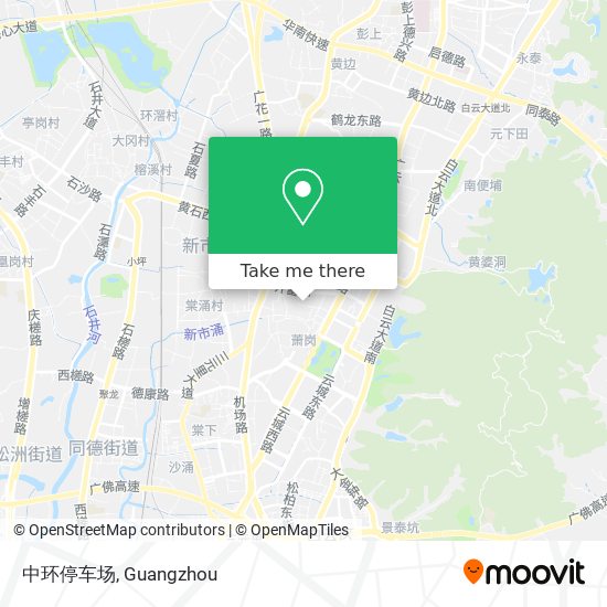 中环停车场 map