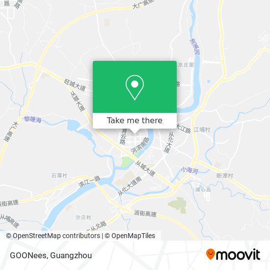 GOONees map