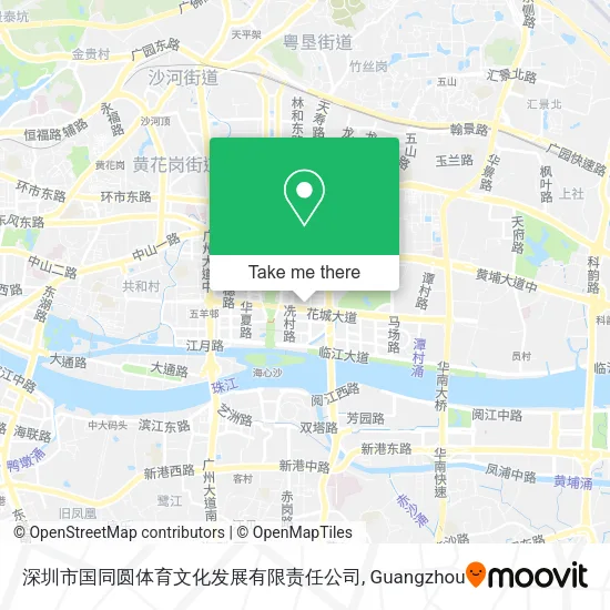 深圳市国同圆体育文化发展有限责任公司 map