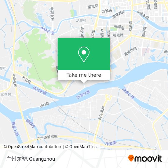 广州东塑 map