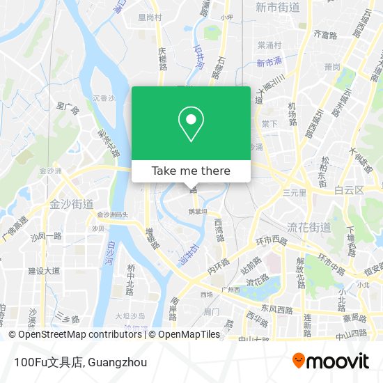 100Fu文具店 map