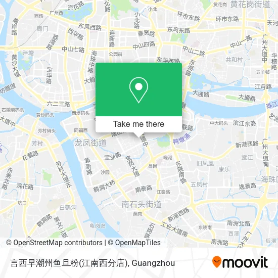 言西早潮州鱼旦粉(江南西分店) map