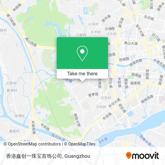 香港鑫创一珠宝首饰公司 map