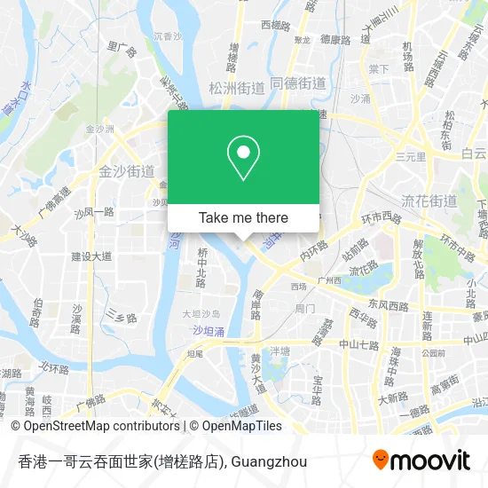 香港一哥云吞面世家(增槎路店) map
