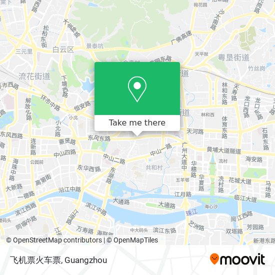 飞机票火车票 map