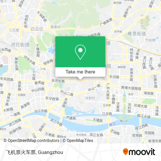 飞机票火车票 map