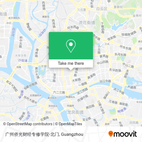 广州侨光财经专修学院-北门 map