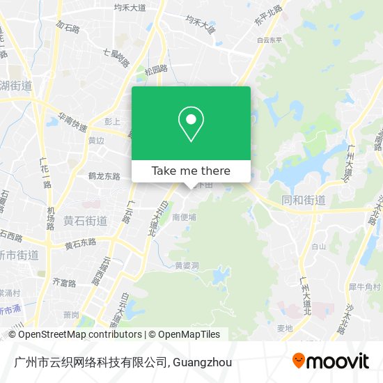 广州市云织网络科技有限公司 map