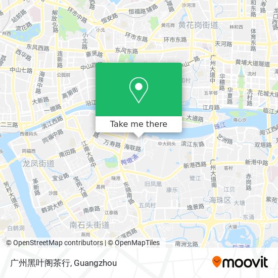 广州黑叶阁茶行 map