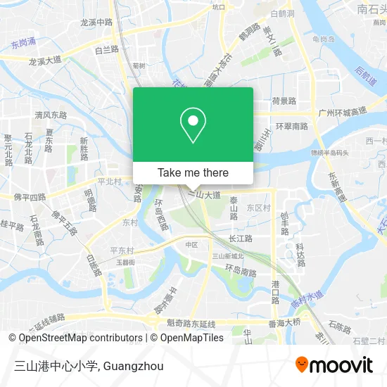 三山港中心小学 map