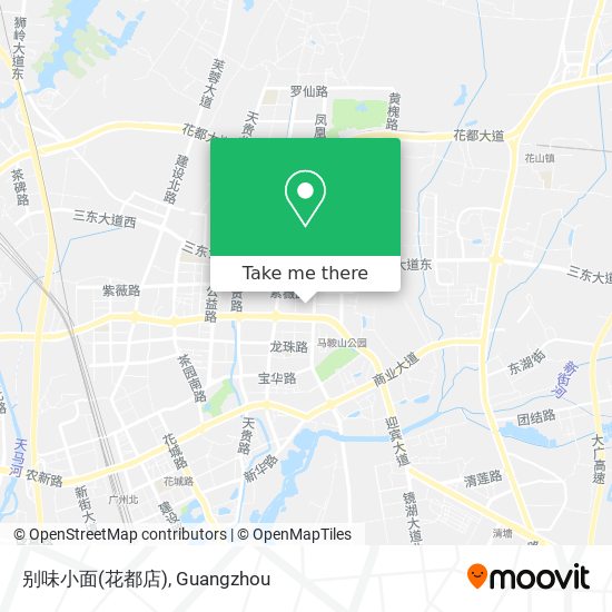 别味小面(花都店) map