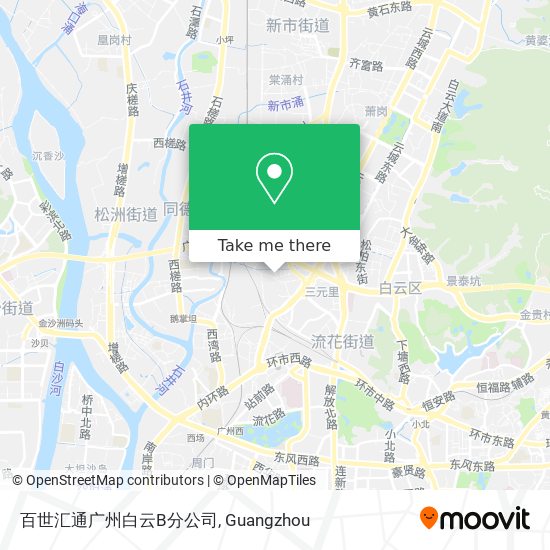 百世汇通广州白云B分公司 map
