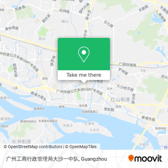 广州工商行政管理局大沙一中队 map