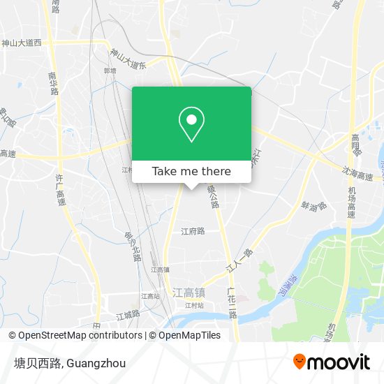 塘贝西路 map