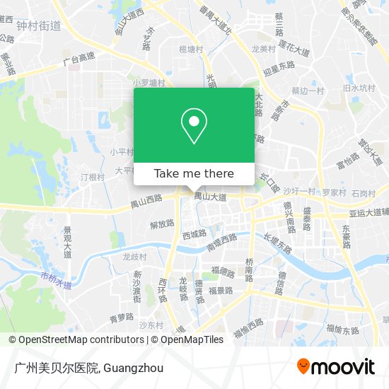 广州美贝尔医院 map