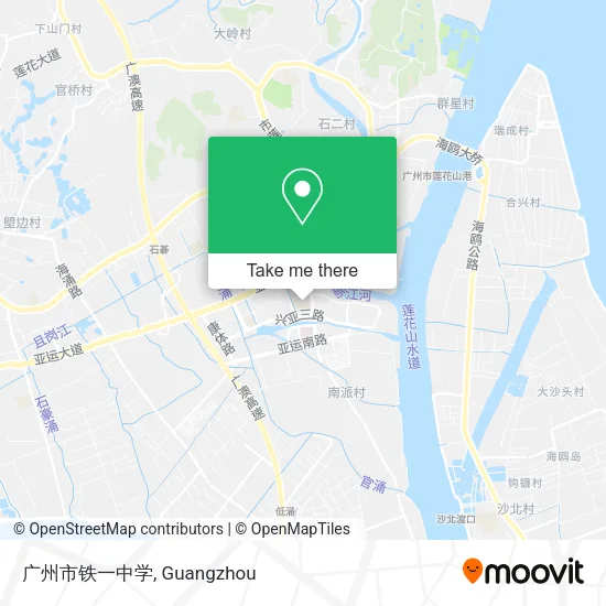 广州市铁一中学 map