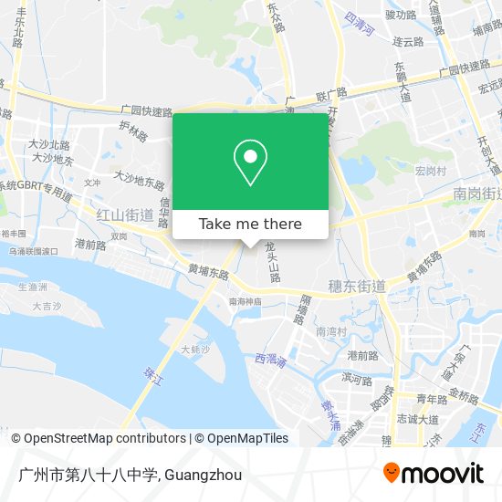 广州市第八十八中学 map