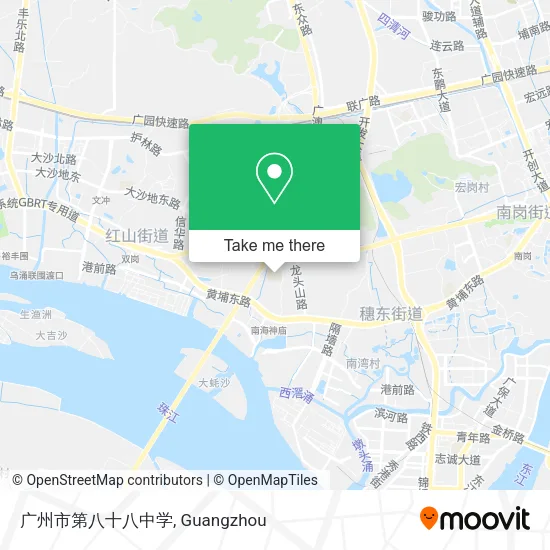 广州市第八十八中学 map