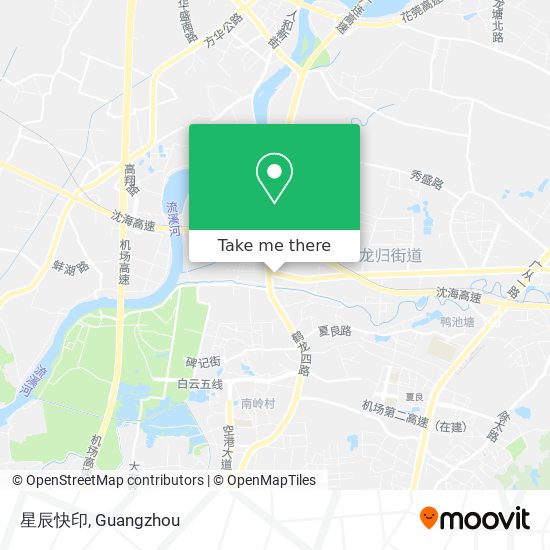 星辰快印 map
