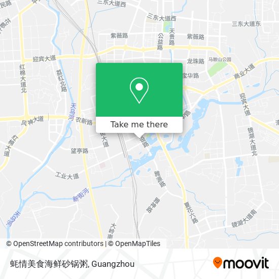 蚝情美食海鲜砂锅粥 map