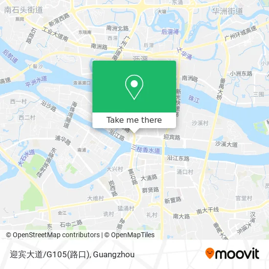 迎宾大道/G105(路口) map