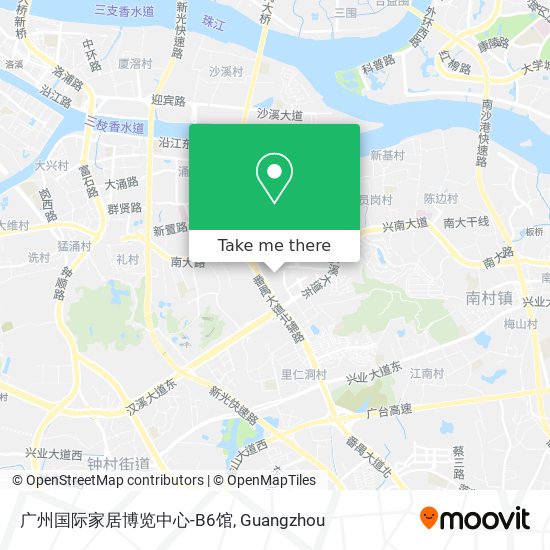 广州国际家居博览中心-B6馆 map