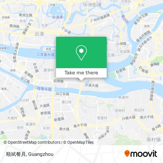 顺斌餐具 map