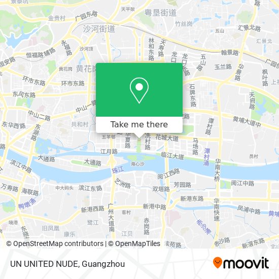 UN UNITED NUDE map
