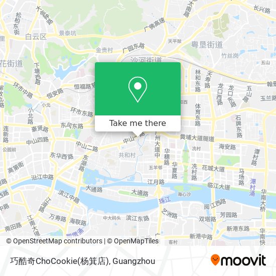 巧酷奇ChoCookie(杨箕店) map