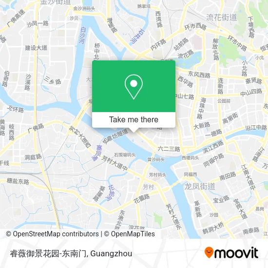 睿薇御景花园-东南门 map