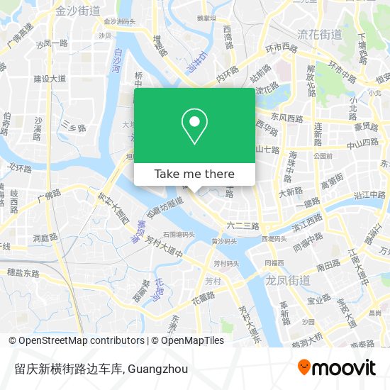 留庆新横街路边车库 map