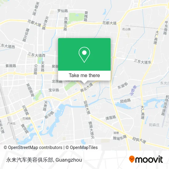 永来汽车美容俱乐部 map